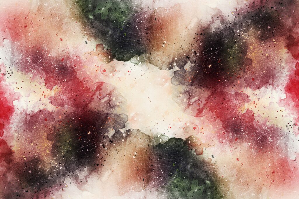 Vibrant Watercolor Abstract Wallpaper: Artistic Colorful Background