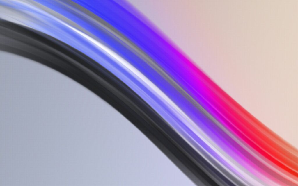 Vibrant Wavy Lines Wallpaper - Modern Gradient Background 2560x1600