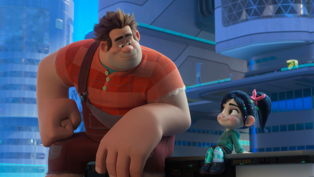 Charming Wreck-It Ralph Wallpaper: Ralph & Vanellope's Friendship