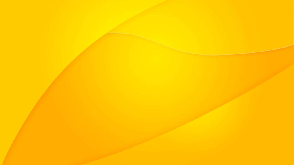 Vibrant Yellow Abstract Wallpaper with Smooth Gradients & Wavy Patterns