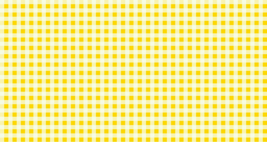Cheerful Yellow Gingham Desktop Wallpaper - Vibrant Aesthetic Background