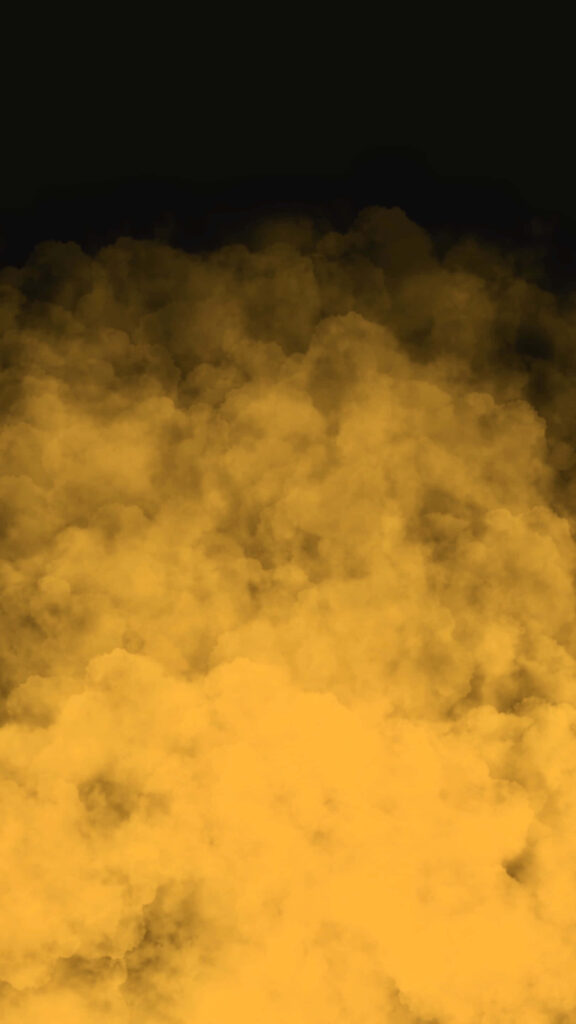 Vibrant Yellow Gradient Wallpaper with Dynamic Cloud Texture