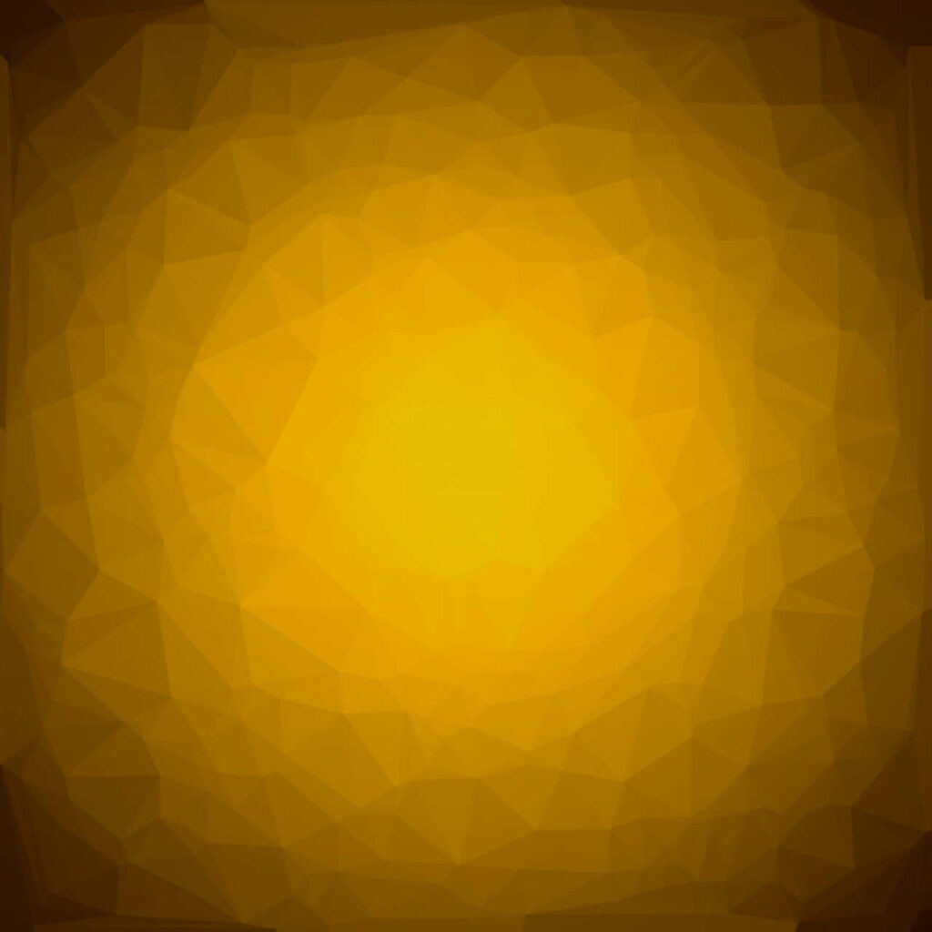 Vibrant Yellow Gradient Polygonal Wallpaper Background for Bright Screens