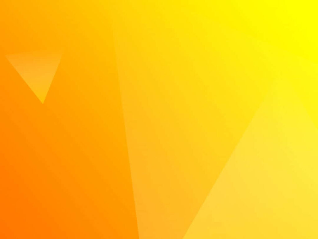 Vibrant Yellow Gradient Wallpaper with Geometric Shapes