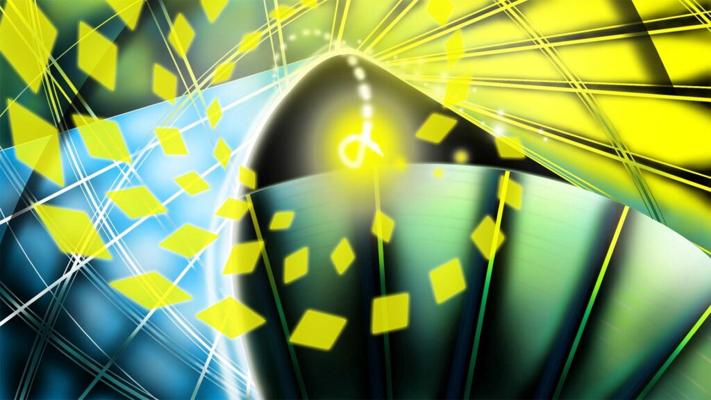 Vibrant Yellow & Green 1920x1080 Wallpaper: Dynamic Light & Form