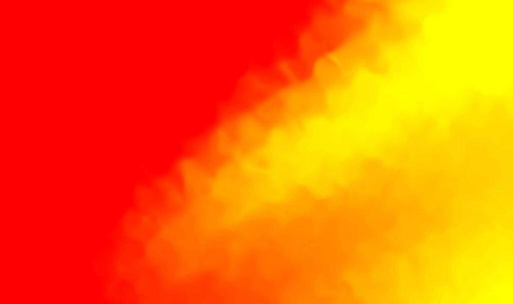 Vibrant Yellow to Bold Red Orange Gradient Wallpaper Background
