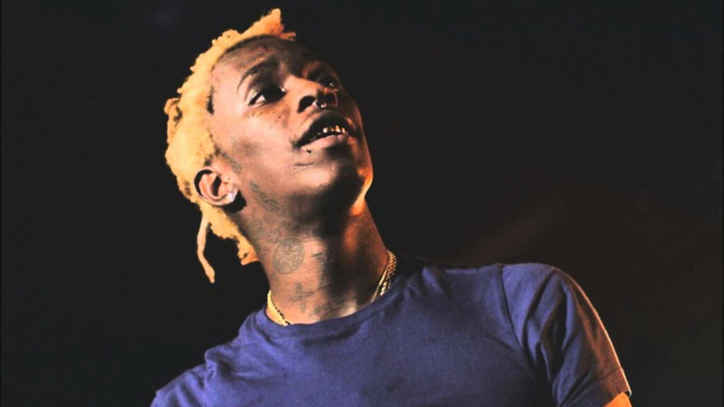 Vibrant Young Thug Concert Wallpaper - Capturing Charismatic Energy