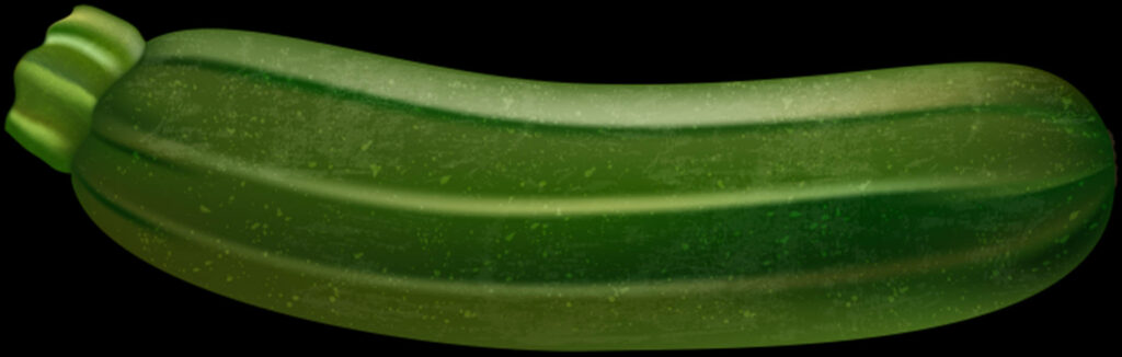 Fresh Green Zucchini Wallpaper: Vibrant & Healthy Background Art