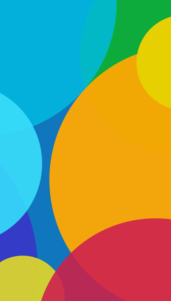 Vibrant and Abstract: A Colorful MIUI 6 Experience for Your HD Phone Wallpaper