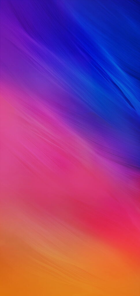 Vibrant hues of Vivo Y93: Abstract HD Phone Wallpaper with Pink, Orange and Blue Color Palette