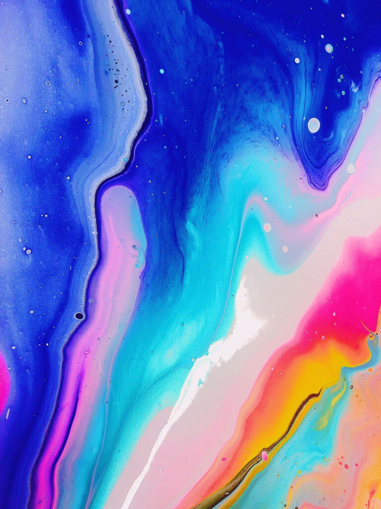 Vibrant Liquid Ripples: Captivating HD Wallpaper for your New Phone Background