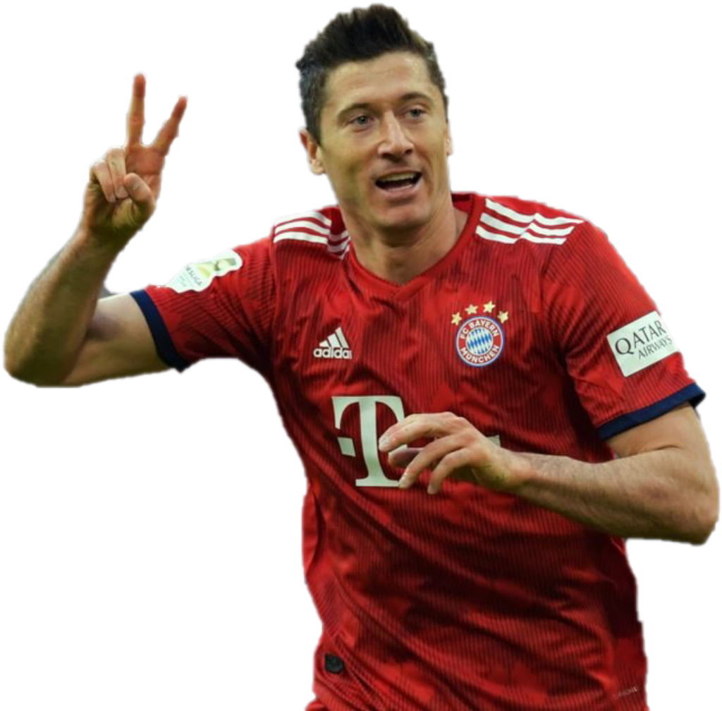 Cheerful Soccer Player in Red Jersey Celebrates Victory - Wallpaper
