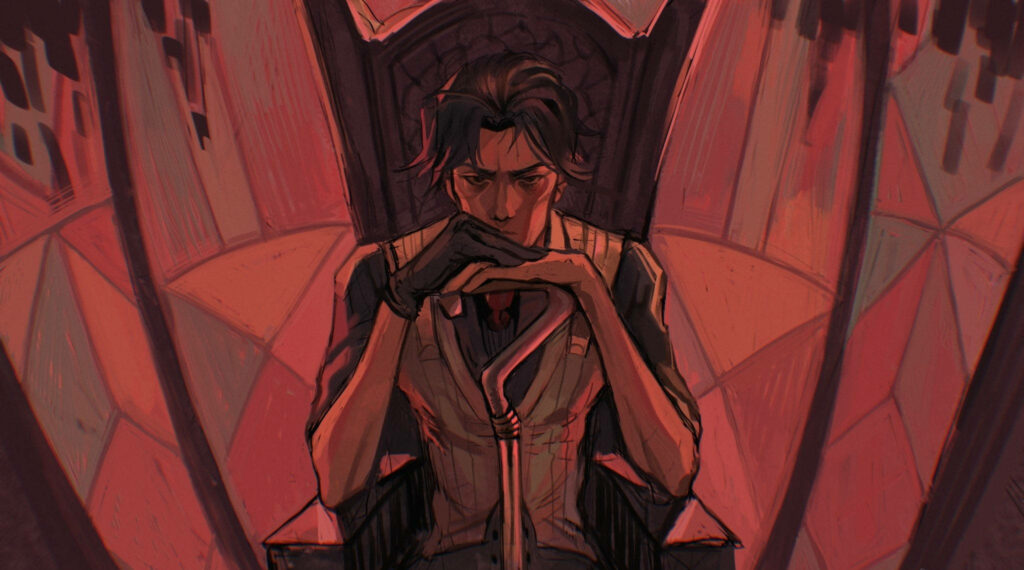 Viktor from Arcane: Intense Wallpaper Background for League Fans
