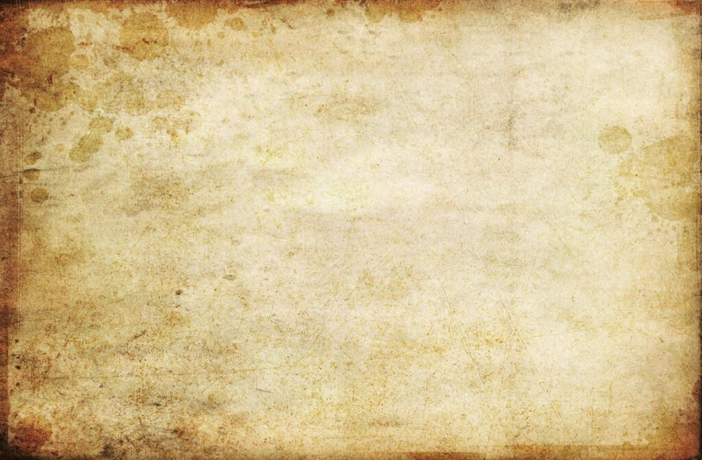 Vintage Aged Wallpaper: Textured Old Paper Design with Soft Brown Stain