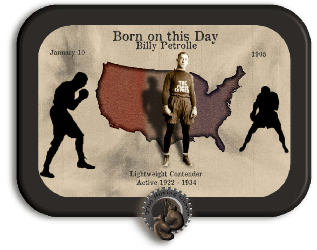 Vintage Boxing Wallpaper: Celebrating Billy Petrolle (1905-1934)