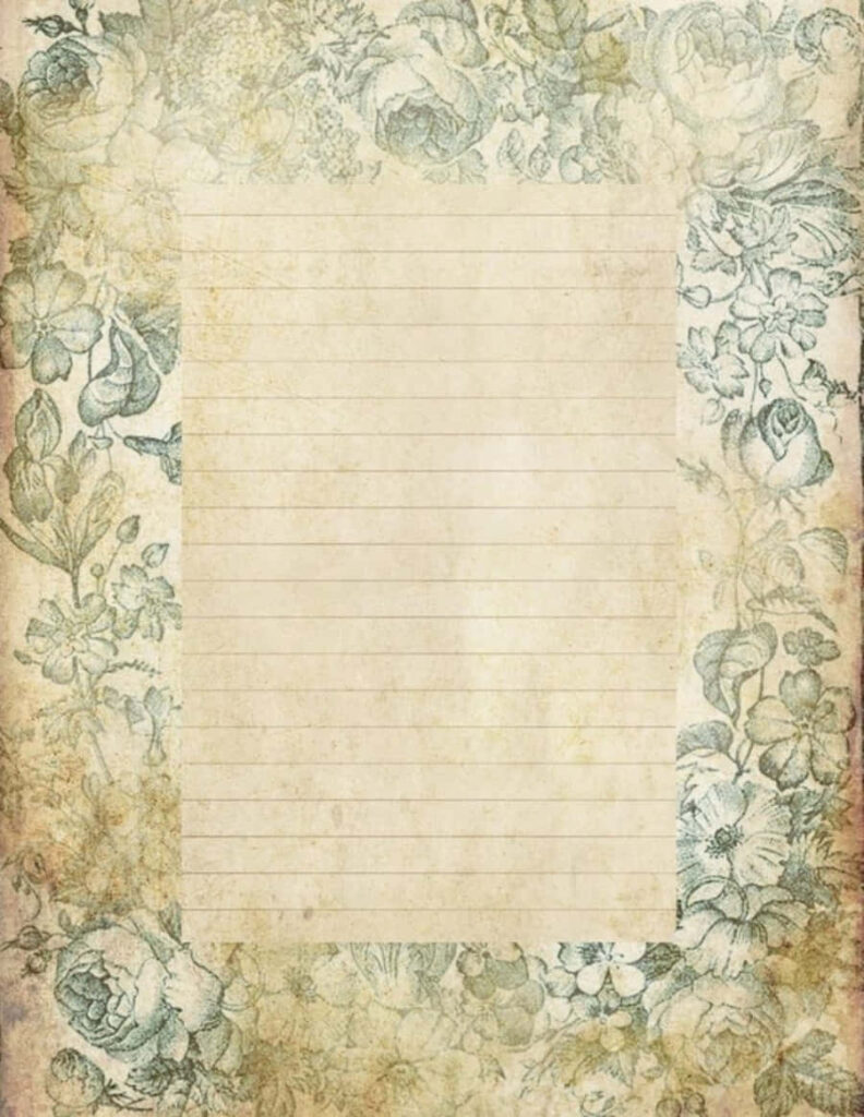 The Elegance of the Written Word: A Nostalgic Retrospective Wallpaper