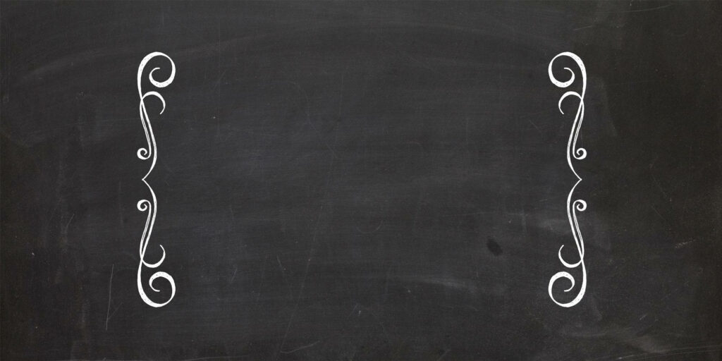 Vintage Charm: Ornate Chalkboard Wallpaper For Classy Homes