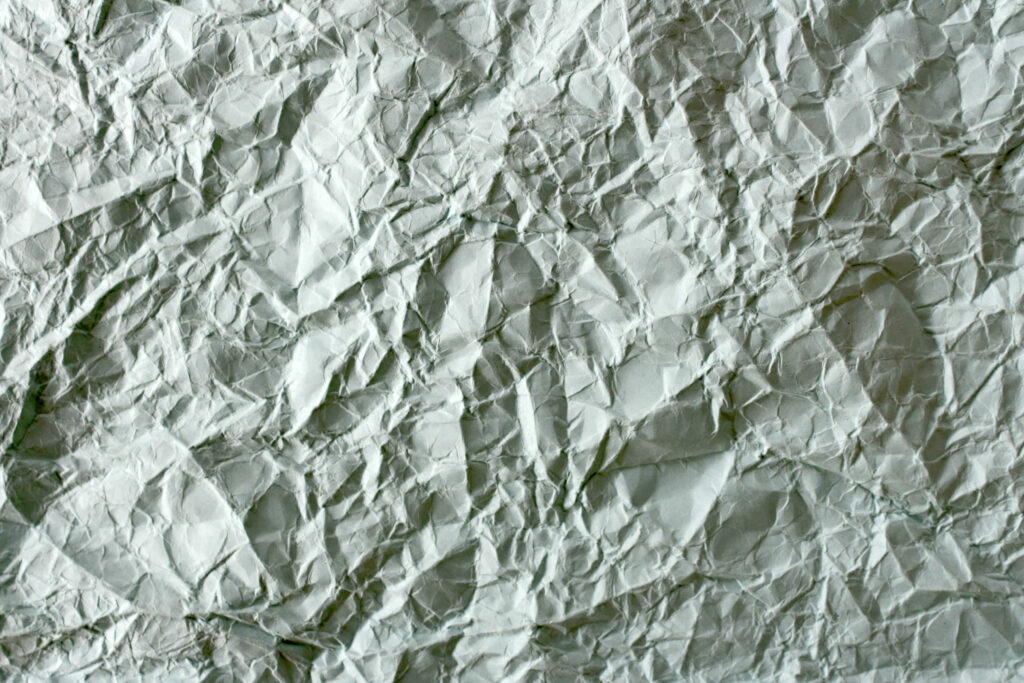 Vintage Craft Paper Wallpaper: Crumpled Texture for Artistic Projects