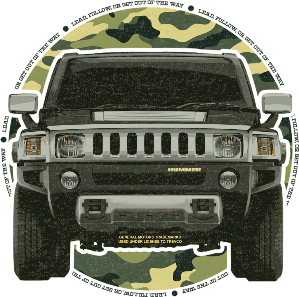 Vintage Hummer Wallpaper: Rugged Camouflage Design for Enthusiasts