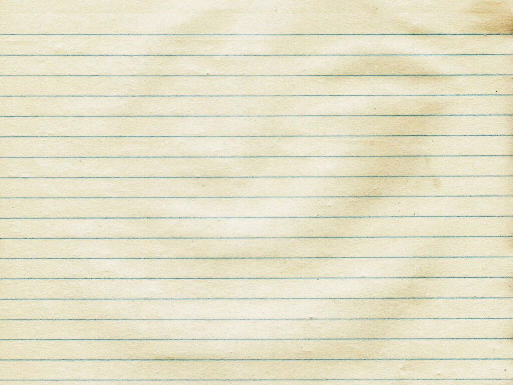 Vintage Light Yellow Notebook Paper Wallpaper with Blue Lines