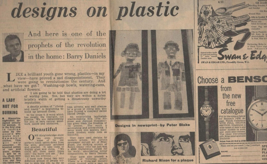 Vintage Newsprint: Immersing in Nostalgia with Scanned Newspaper Article Wallpaper