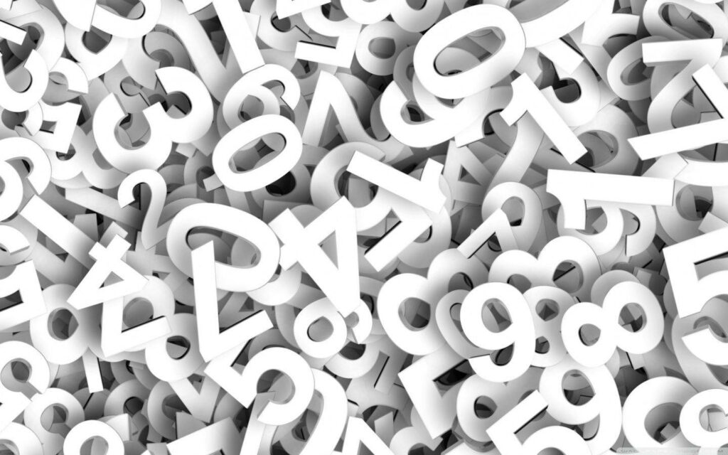 White-Washed Numbers: Dive into the Accounting Realm Wallpaper
