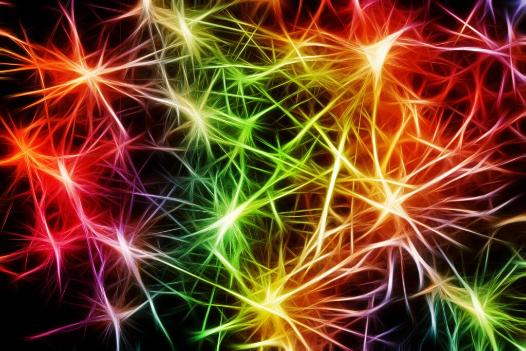 Vibrant Abstract Neurons Wallpaper - 6000x4000 Colorful Background