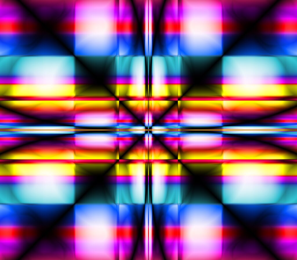 Vivid Abstract Wallpaper: Colorful Square Design for High-Res Display