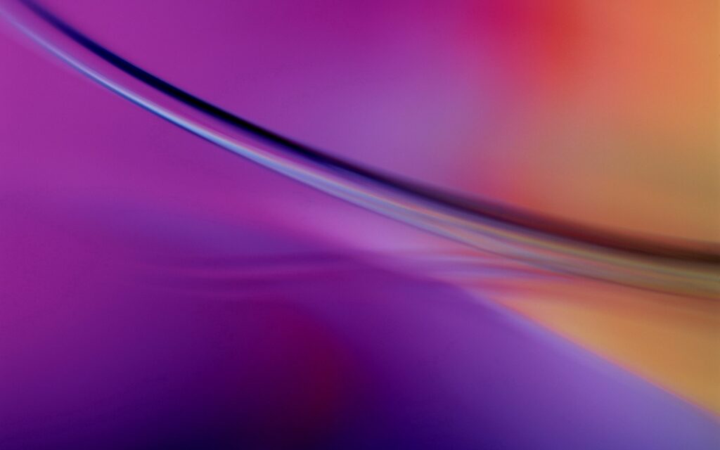 Vivid Purple Gradient Wallpaper with Dark Curved Accent | HD 2560x1600