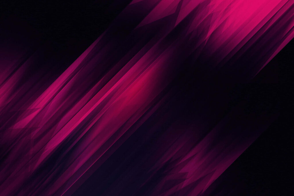 Vivid Pink Abstract Wallpaper with Dynamic Streaks & Geometric Shapes