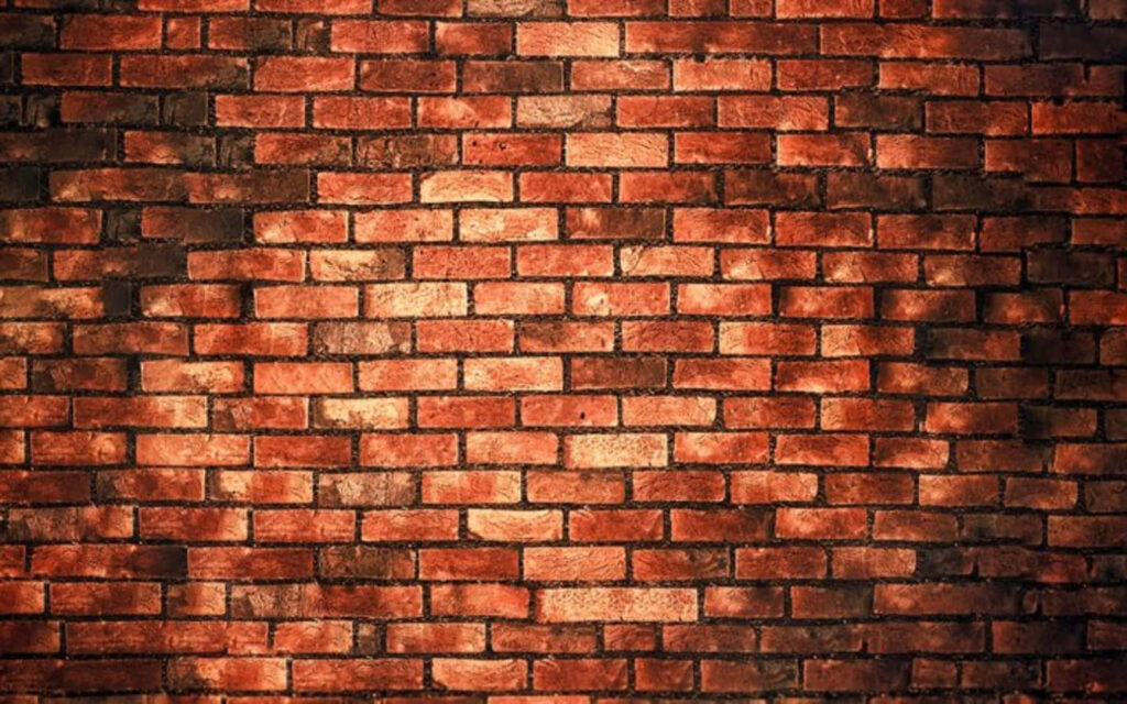 Rustic Old Brick Texture: Vintage Red & Brown Wallpaper Background