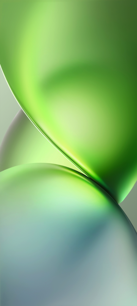 Vivo X200 Pro Abstract Wallpaper: Vibrant Green to Soft Blue Design