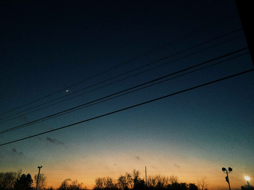 Sunset's Serene Palette: A Vsco Wallpaper of the Enchanting Sky