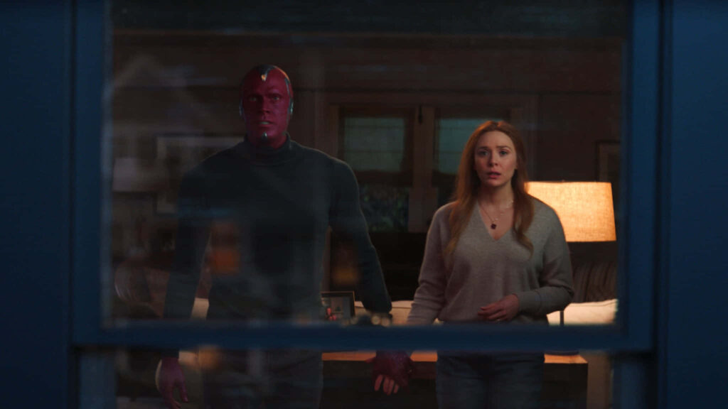 Wanda Maximoff & Vision: Emotional Wallpaper from WandaVision