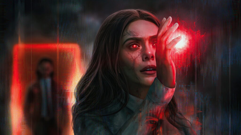 Scarlet Witch Unveiled: A Captivating WandaVision Journey in 4K Wallpaper Brilliance