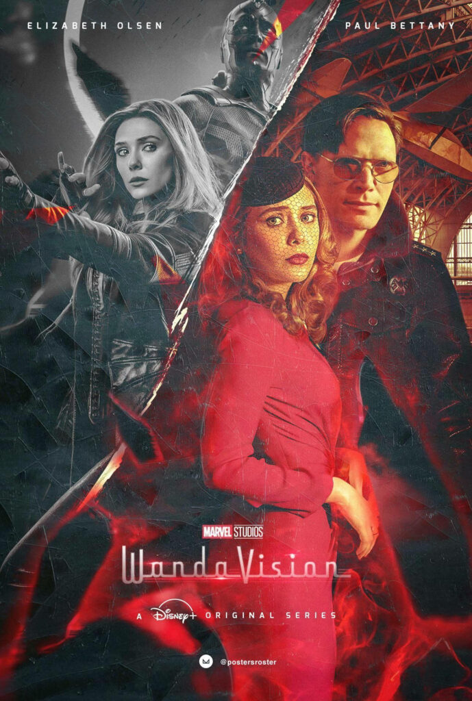 Unravel the Enigma: Brace Yourself for the Unpredictable Journey of Wanda and Vision in the Marvel Universe Wallpaper
