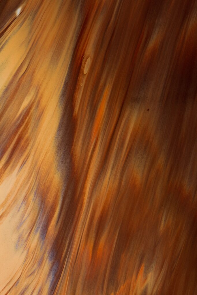 Abstract Wallpaper: Warm Brown Streaks & Textured Design Background