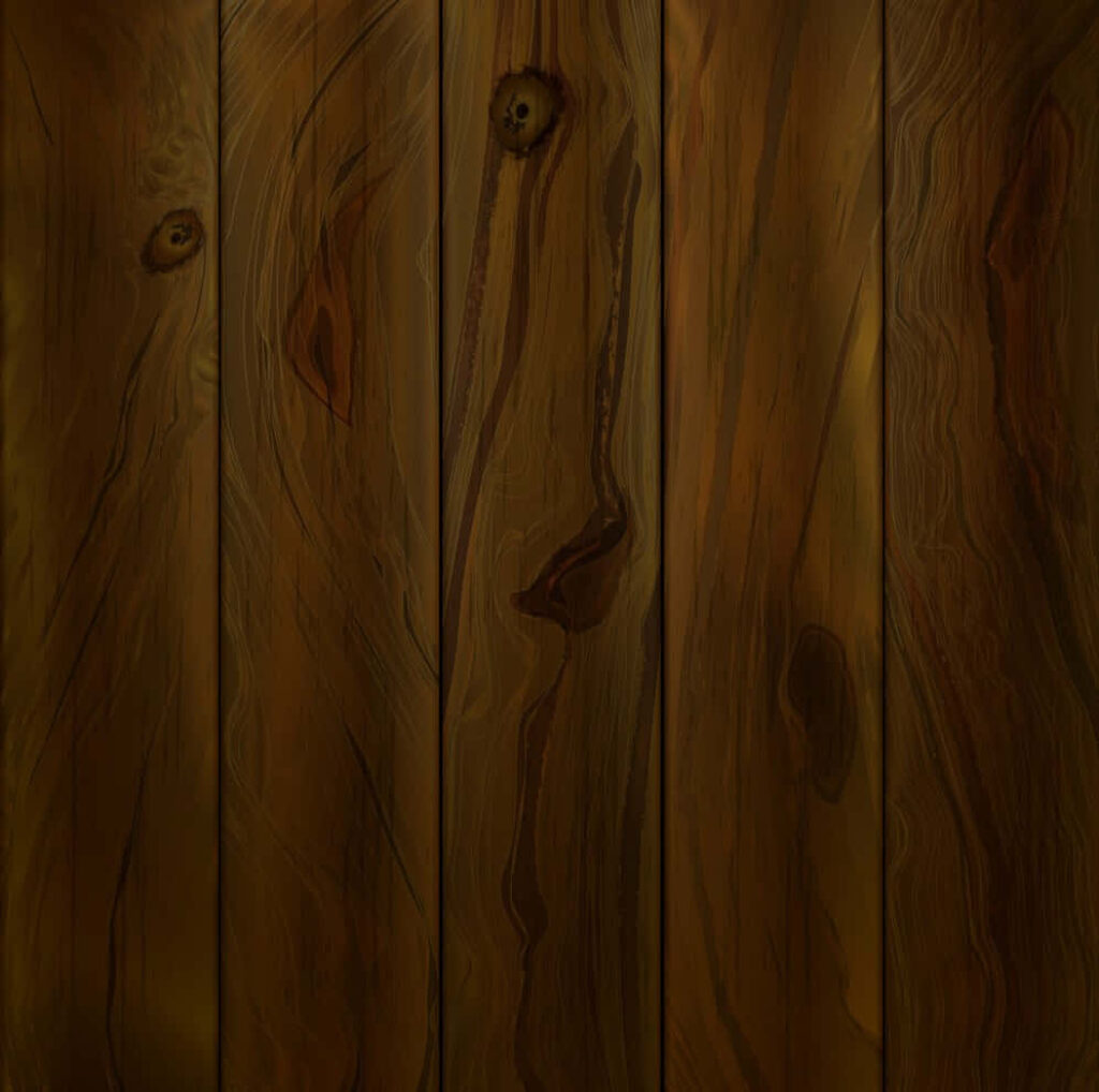 Warm Brown Vertical Wood Wallpaper with Natural Grain Texture