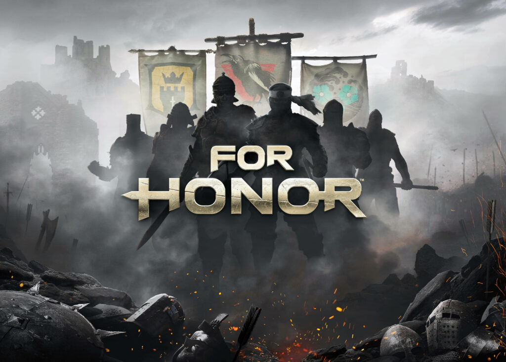 Warriors United: A Majestic 4K Wallpaper Showcasing For Honor Video Game's Fierce Faction Rivals and their Proud Banners