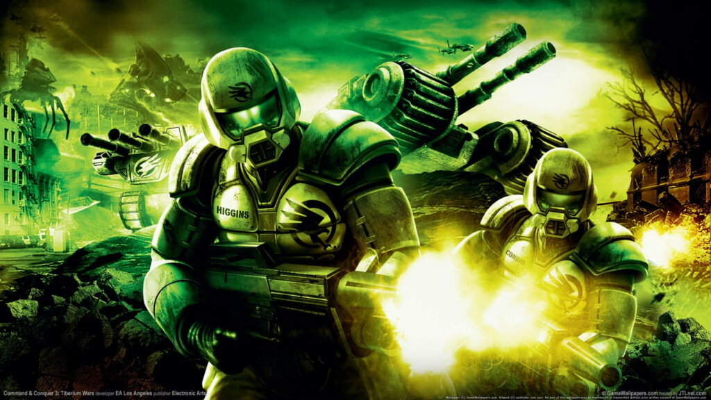Warriors at Battle: A Command and Conquer Adventure in the HIGGINS & CONRAD Universe Wallpaper