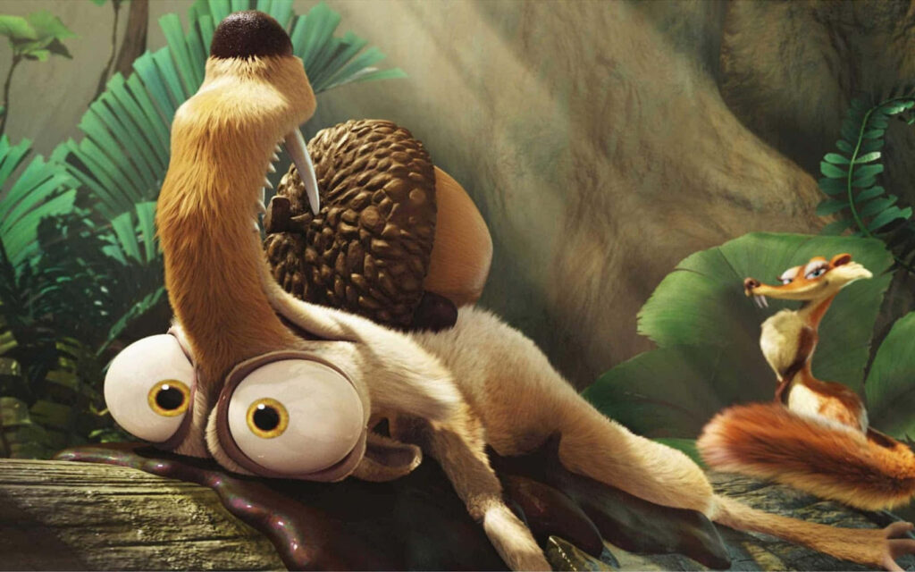 Whimsical Forest Creatures Wallpaper - Playful Animated Background