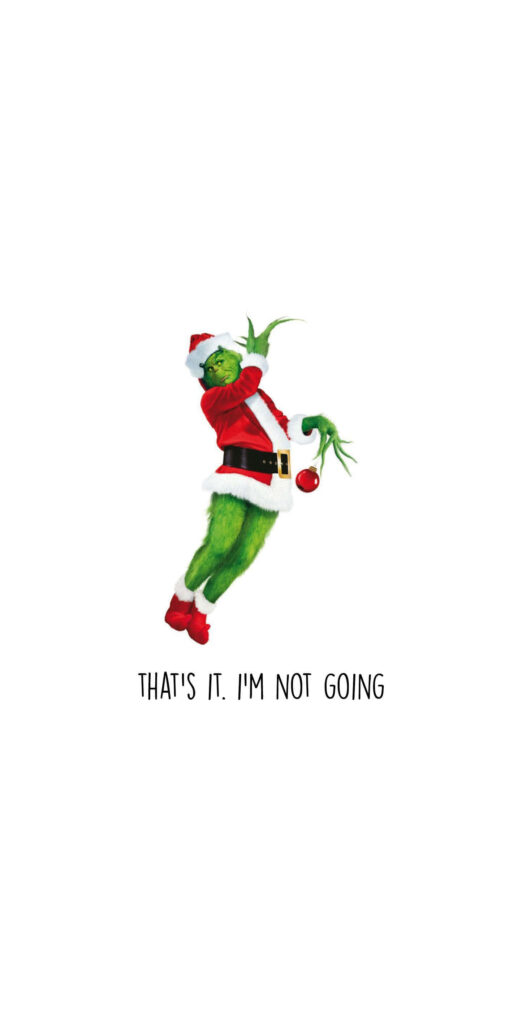 Whimsical Grinch Santa Wallpaper: Holiday Humor & Festive Charm