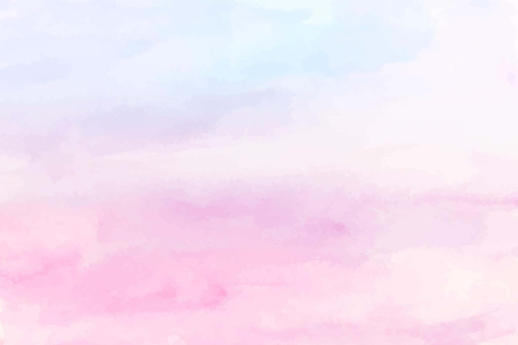 Whimsical Serenity: A Stunning Pastel Watercolor Landscape Wallpaper