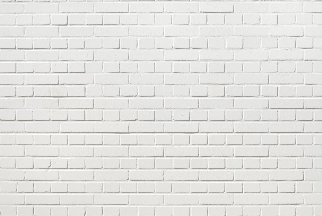 Symphony of White Bricks: A Captivating Reflection of Architecture in 4K Wallpaper