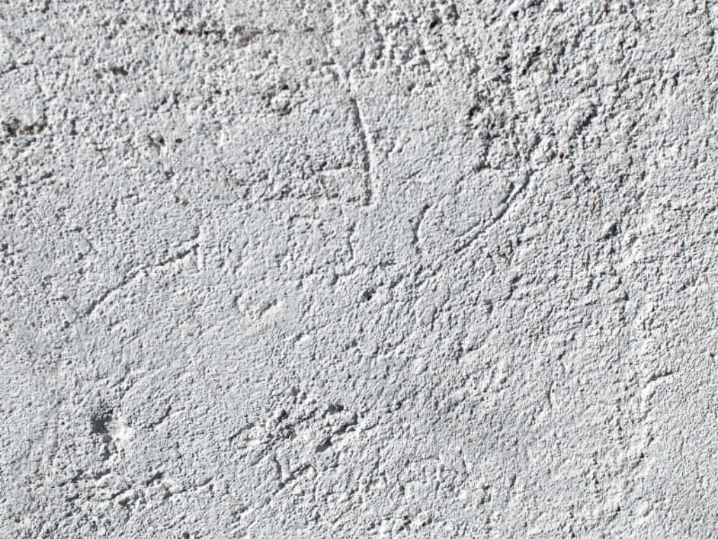 White Plaster Textured Wallpaper: Rough Background for Design Projects