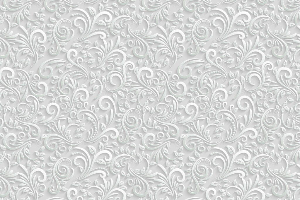 Subtle Elegance: HD Wallpaper featuring a White and Grey Paper Texture with Delicate Patterns