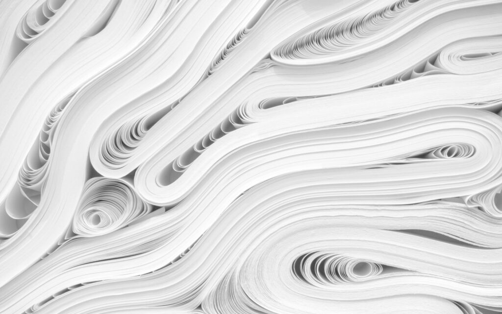 Unveiling the Ivory Elegance: A Captivating White Paper Haven Wallpaper