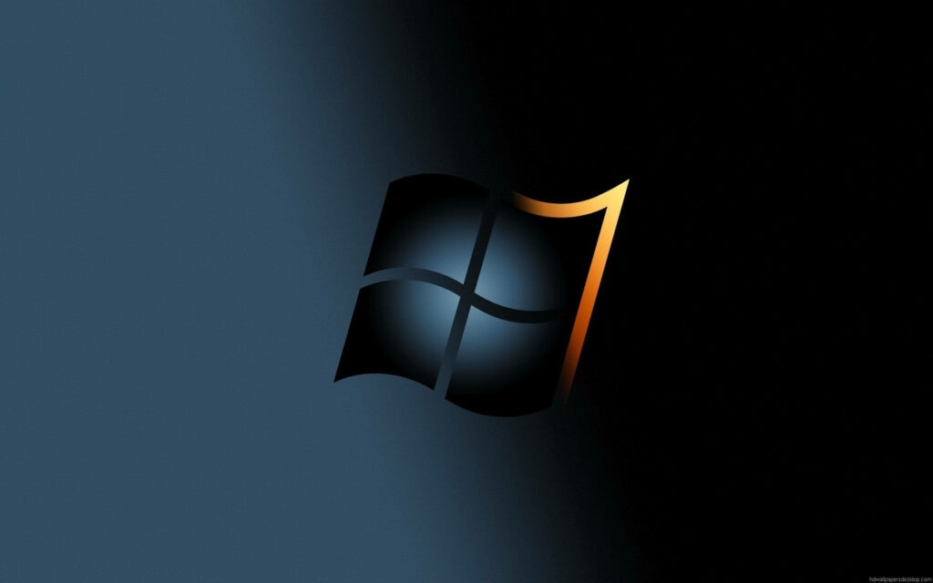 A Striking Widow's Logo on Sleek Black - Perfect Full HD Wallpaper for Your Computer Desktop