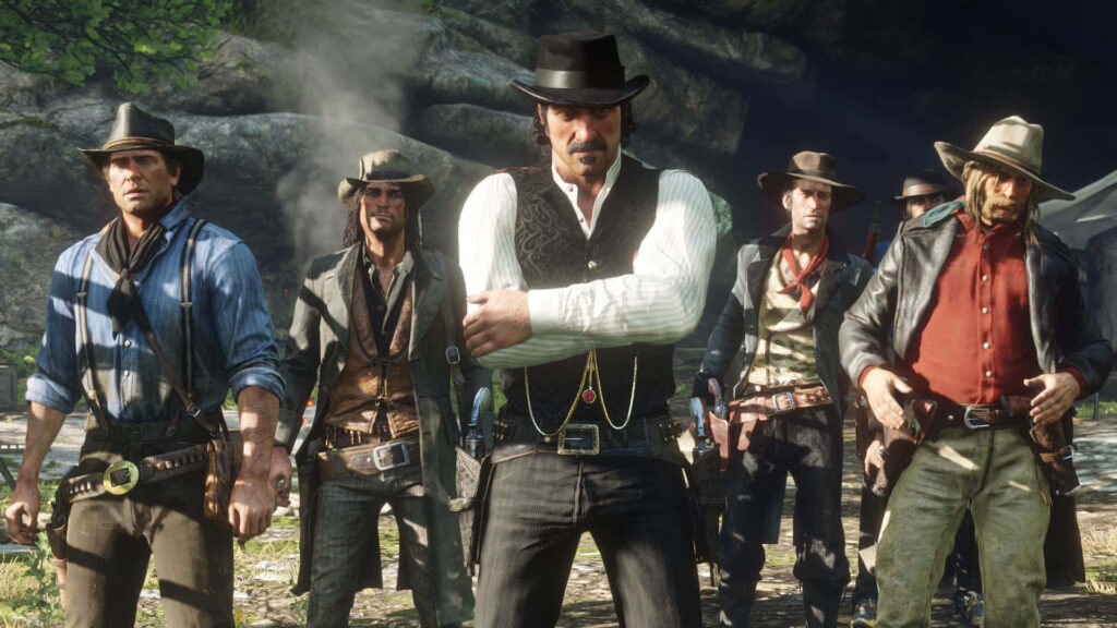 Experience Wild West Charm: Red Dead Redemption 4K Wallpaper
