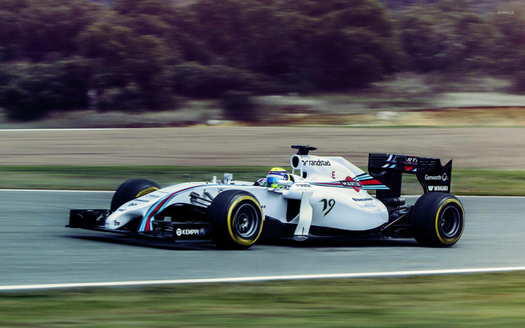 Williams sports car racing fast on track thrilling motorsport action wallpaper background